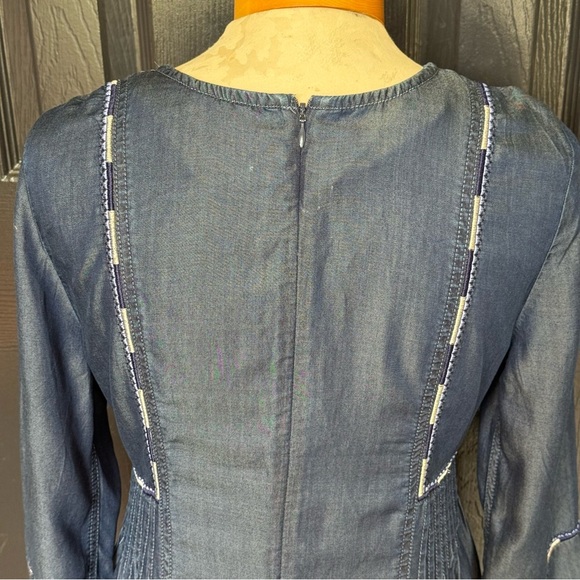 Marks & Spencer Collection Embroidered MIDI Dress 10 - Picture 10 of 15